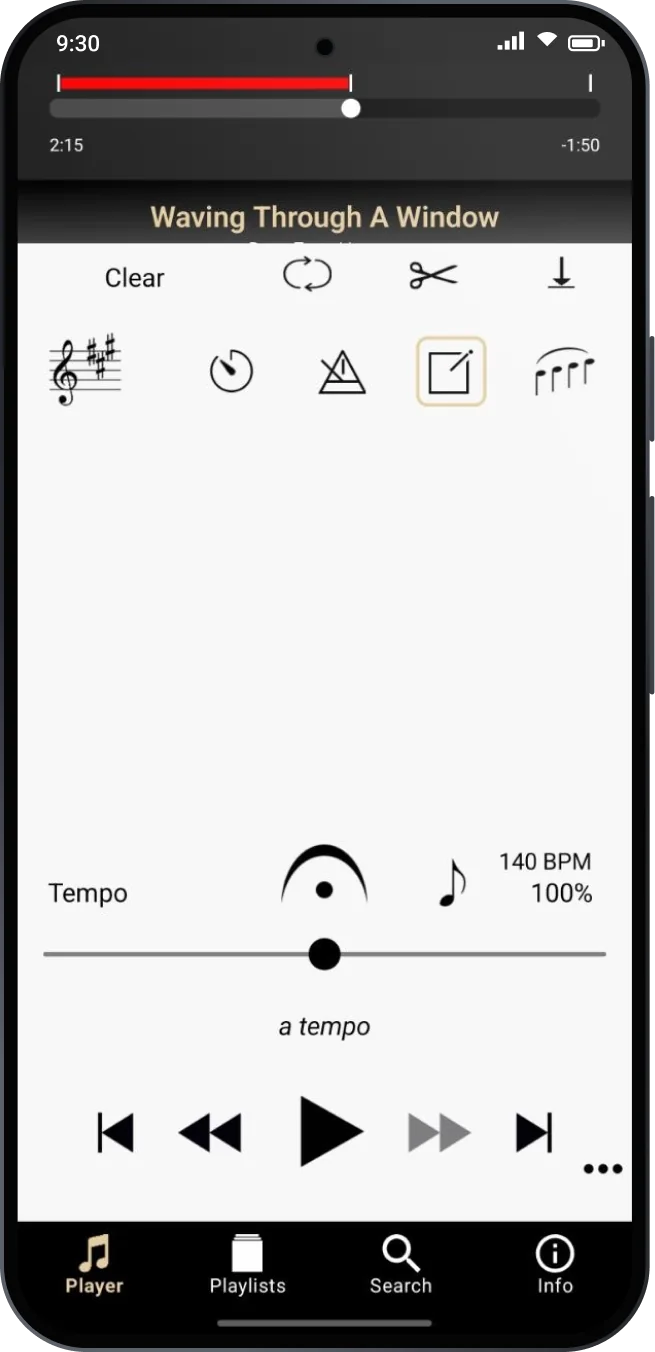 Appcompanist’s player